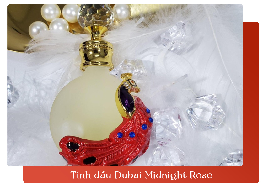 Dubai Midnight Rose – hương vị tình yêu lãng mạn từ ý tưởng hoa hồng nở về đêm chuyentinhdaunuochoadubai.com