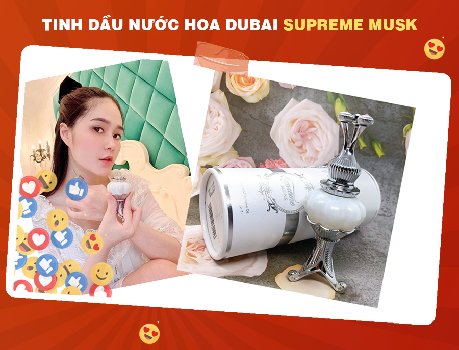 Tinh dầu nước hoa Dubai Supreme Musk