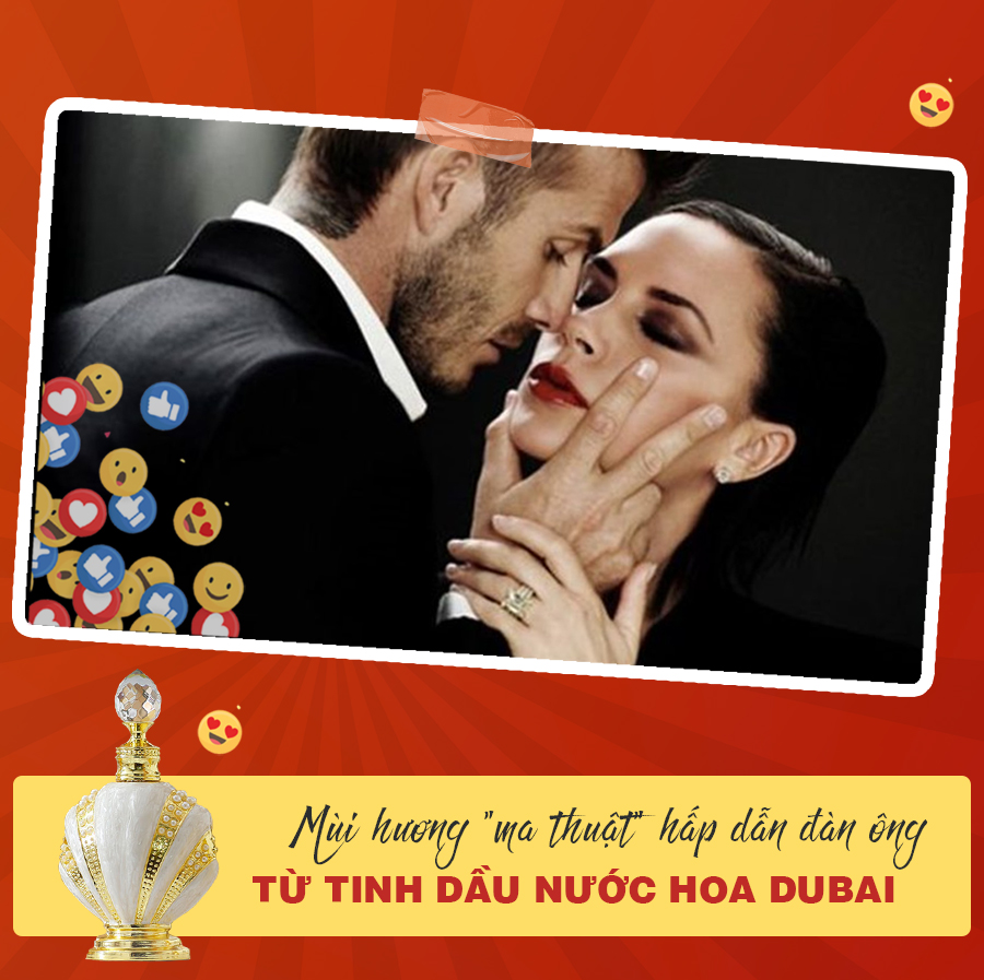 Mùi hương - "ma thuật" hấp dẫn đàn ông từ tinh dầu nước hoa Dubai