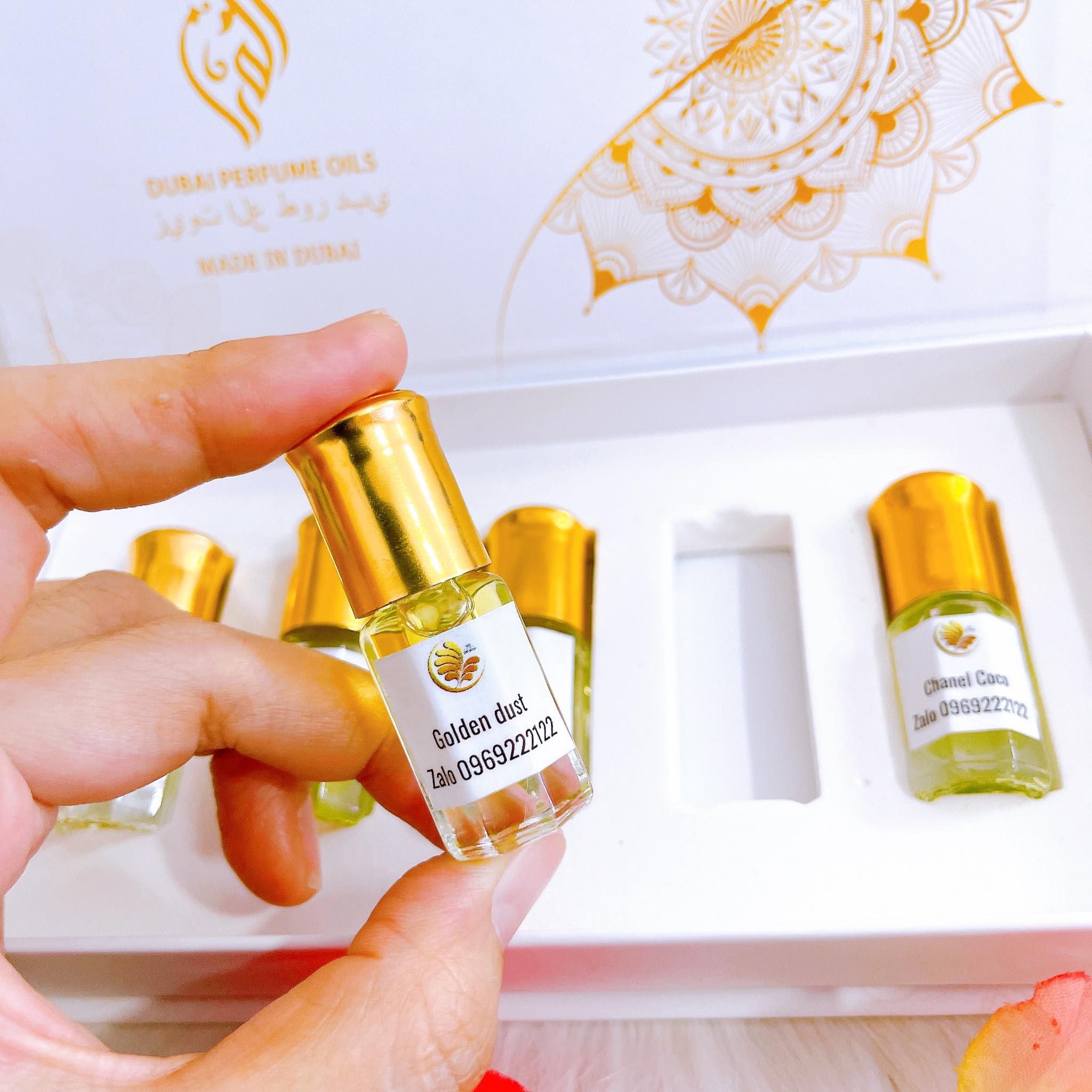 Nước hoa chiết dùng thử loại nhỏ golden dust | MP DUBAI Chuyên Tinh Dầu Nước Hoa Dubai