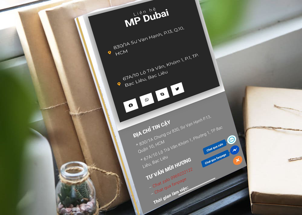 Nơi bán tinh dầu nước hoa Dubai uy tín - MP Dubai