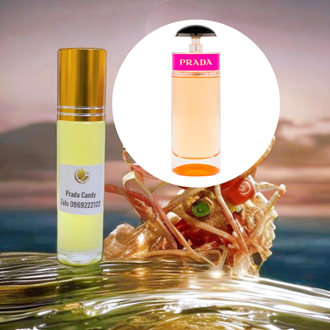 Tinh dầu nước hoa Dubai chiết dạng lăn mùi Prada Candy | MP Dubai Chuyên Tinh Dầu Nước Hoa Dubai