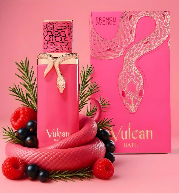 Chai nước hoa Vulcan Baie thiết kế tinh tế mang phong cách Pháp, phù hợp cho cả nam và nữ với mùi hương unisex độc đáo